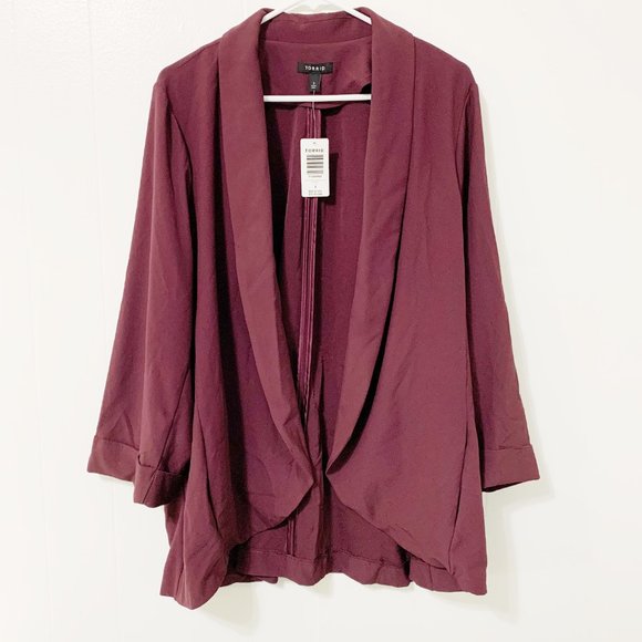 torrid Tops - Torrid Cranberry Drape